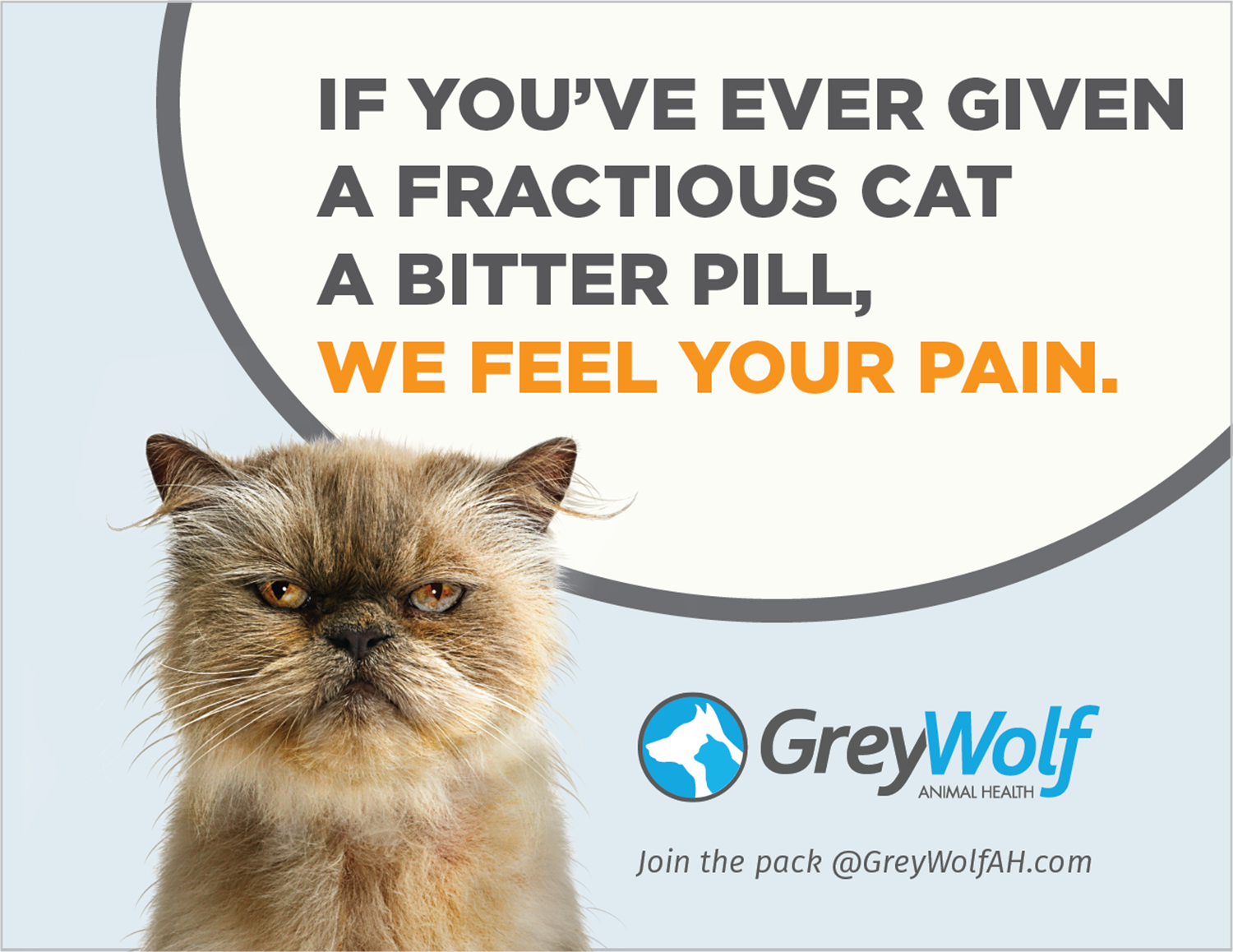 GreyWolf Veterinary products Ad Mackie Biernacki