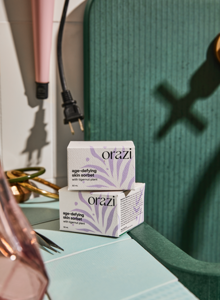 Orazi Skin Sorbet boxes
