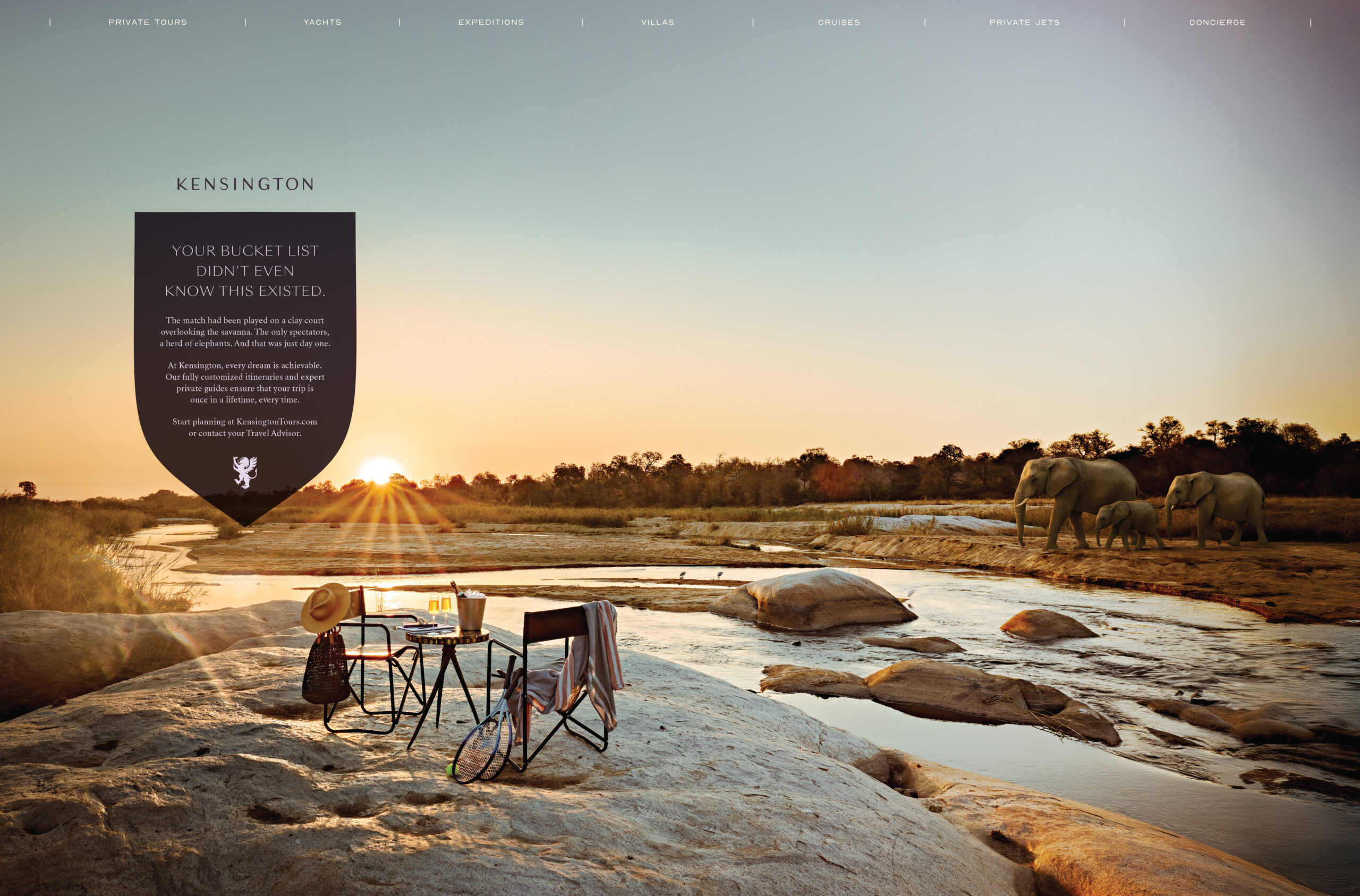 Kensington Print Ad by Mackie Biernacki