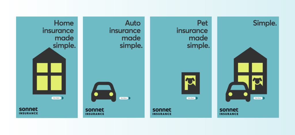 Sonnet Insurance Poster Series